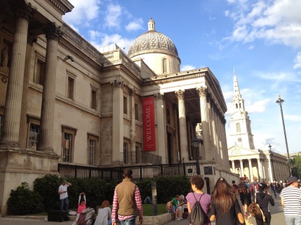 Wanted to take a photo inside the National Gallery, but I didn't want to get a stern talking to.